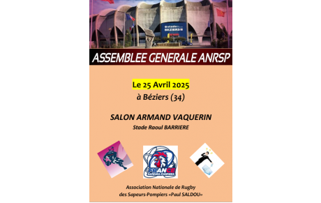 ASSEMBLÉE GÉNÉRALE DE L'ASSOCIATION 